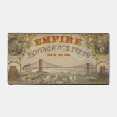 ニューヨークのエンパイア裁縫マシン社のヴィンテージ広告 デスクマット (正面)