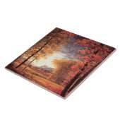 ニューヨークのオネイダ郡アメリカ秋 タイル (側面)