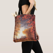 ニューヨークのオネイダ郡アメリカ秋 トートバッグ (クローズアップ)