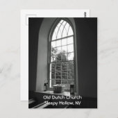 ニューヨークのオランダ教会で眠いホロー ポストカード (正面/裏面)