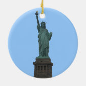 ニューヨークのオーナメントのニューヨークの記念品の装飾 セラミックオーナメント (裏面)