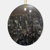 ニューヨークのオーナメントのニューヨークの記念品の装飾 セラミックオーナメント (左)