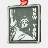 ニューヨークのオーナメントのニューヨークの記念品の装飾 メタルオーナメント (左)