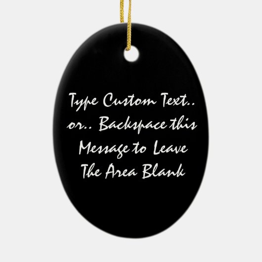 ニューヨークのオーナメントのパーソナライズなニューヨークの記念品 セラミックオーナメント (裏面)