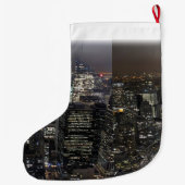 ニューヨークのクリスマスのストッキングに貯蔵するニューヨーク ラージクリスマスストッキング (裏面)