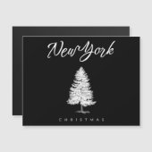 ニューヨークのクリスマス (正面/裏面)