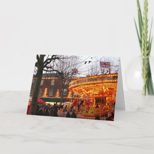 ニューヨークのクリスマス シーズンカード (正面)