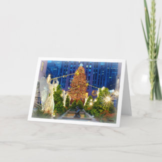 ニューヨークのクリスマス シーズンカード