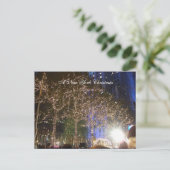 ニューヨークのクリスマス シーズンポストカード (スタンド正面)