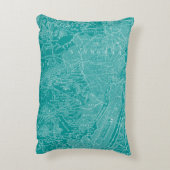 ニューヨークのグラフィック地図 アクセントクッション (裏面(縦))