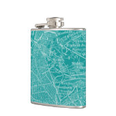 ニューヨークのグラフィック地図 フラスク (左)