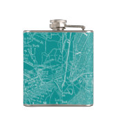 ニューヨークのグラフィック地図 フラスク (裏面)