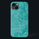 ニューヨークのグラフィック地図 iPhone 13ケース<br><div class="desc">ホームデコレーション</div>