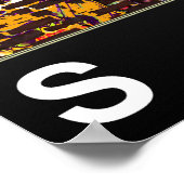 ニューヨークのグラフィティ ポスター (角)