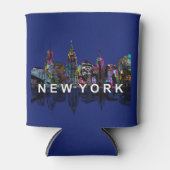 ニューヨークのグラフィティ 缶クーラー (正面)