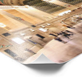 ニューヨークのグランドセントラルステーションでのクリスマス フォトプリント            (角)