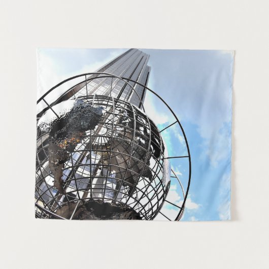 ニューヨークのケージ タペストリー (正面(横))