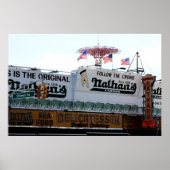 ニューヨークのコニーアイランド写真 ポスター (正面)