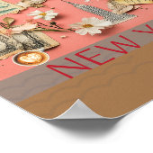 ニューヨークのコラージュのポスター ポスター (角)