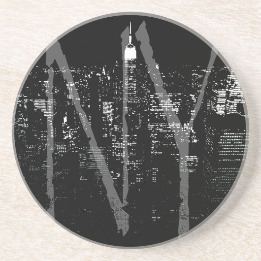 ニューヨークのコースターのニューヨークシティの記念品 コースター (正面)