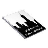 ニューヨークのシルエット ノートブック (右側)