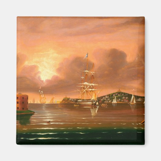 ニューヨークのスカイベイを脅かすトーマス・チャームズ マグネット (正面)