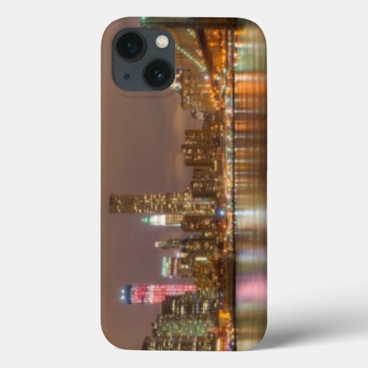 ニューヨークのスカイラインのパノラマ Case-Mate iPhoneケース (裏面)