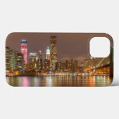ニューヨークのスカイラインのパノラマ Case-Mate iPhoneケース (裏面 (横))
