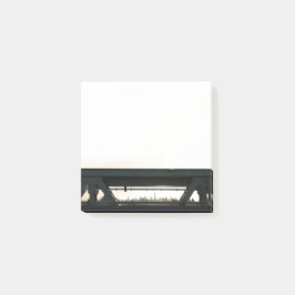 ニューヨークのスカイラインのポスト・イット ポストイット