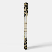 ニューヨークのスカイラインダマスク焼けたつる植物iPhoneケース Case-Mate iPhoneケース (裏面 / 右)