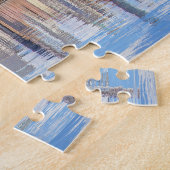 ニューヨークのスカイライン写真 ジグソーパズル (側面)