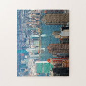 ニューヨークのスカイライン。 ジグソーパズル (縦)