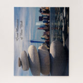 ニューヨークのスカイライン。ジグソーパズル ジグソーパズル (縦)