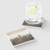 ニューヨークのスカイライン ストーンコースター (横)