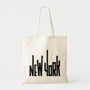 ニューヨークのスカイライン トートバッグ
