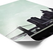 ニューヨークのスカイライン フォトプリント            (角)