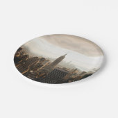 ニューヨークのスカイライン ペーパープレート (アングル)