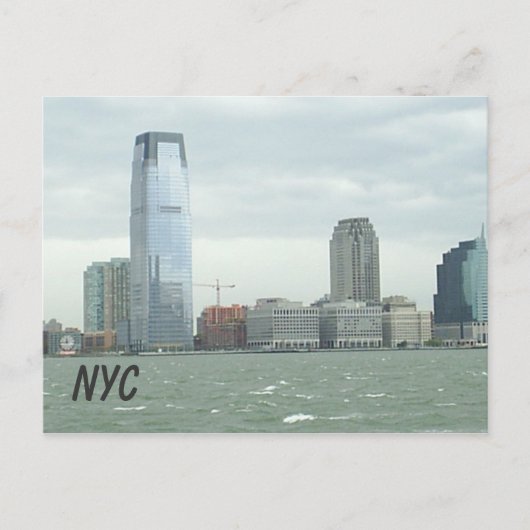 ニューヨークのスカイライン ポストカード (正面)