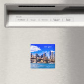 ニューヨークのスカイライン マグネット (インサイチュ (食洗機))