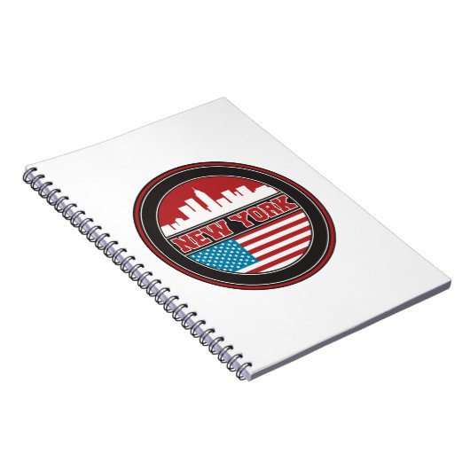 ニューヨークのスカイライン|米国は印を付けます ノートブック (右側)