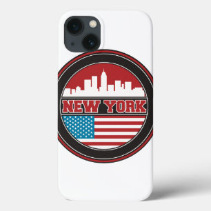ニューヨークのスカイライン 米国は印を付けます iPhone 13ケース