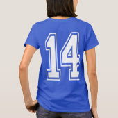 ニューヨークのスカイラインTシャツ – Womens Tシャツ (裏面)