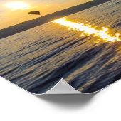 ニューヨークのセネカ湖 ポスター (角)