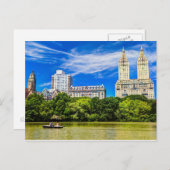 ニューヨークのセントラルパークイン夏期はがき ポストカード (正面/裏面)