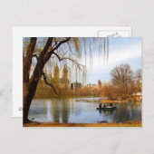 ニューヨークのセントラルパーク ポストカード (正面/裏面)