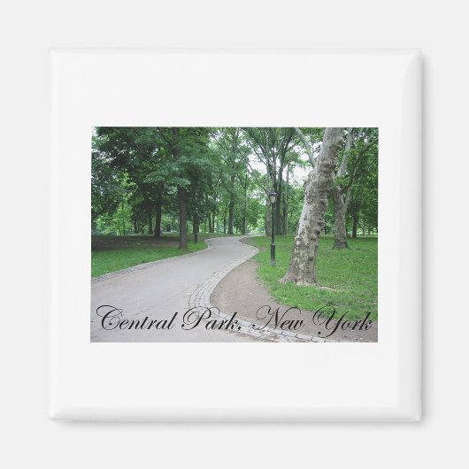 ニューヨークのセントラルパーク マグネット (正面)