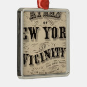 ニューヨークのタイトルページアトラス、近く メタルオーナメント (右)
