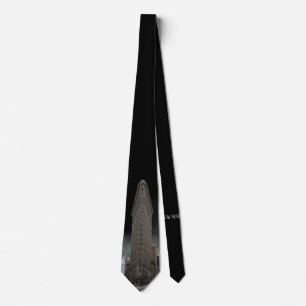 ニューヨークのタイNY都市Flatironの記念品のネクタイ ネクタイ