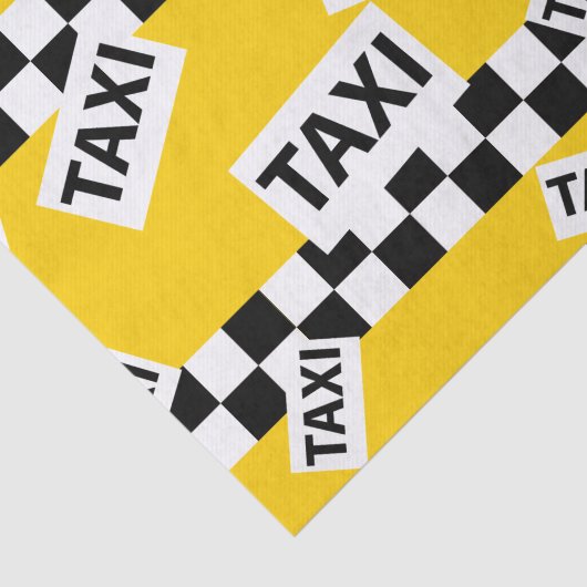 ニューヨークのタクシー運転手イエロー 薄葉紙 (詳細)