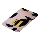 ニューヨークのタクシー1990 マグネット (左側)